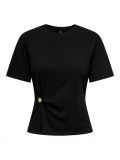 T-shirt manica corta Only - nero - 4