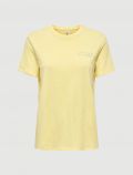 T-shirt manica corta Only - banana - 0
