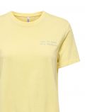 T-shirt manica corta Only - banana - 1