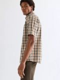 Camicia manica corta casual Wrangler - kaki - 4