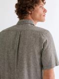 Camicia manica corta casual Wrangler - militare - 4