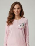 Pigiama lungo Cartoni - rosa - 1