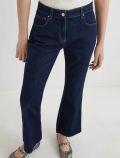 Pantalone jeans Marella - blu scuro - 1
