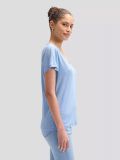 T-shirt manica corta Lee - azzurro - 3