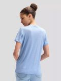 T-shirt manica corta Lee - azzurro - 4