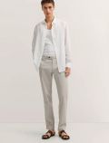 Pantalone casual Bugatti - grigio - 3