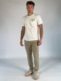 T-shirt manica corta Over-d - panna - 5