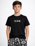 T-shirt manica corta Icon - nero - 0