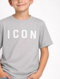 T-shirt manica corta Icon - grigio - 1