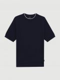 Maglia manica corta Bugatti - blu - 0