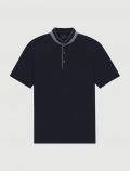 Polo manica corta Bugatti - blu - 0