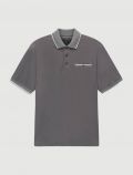 Polo manica corta Bugatti - grigio - 0