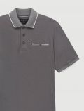 Polo manica corta Bugatti - grigio - 1