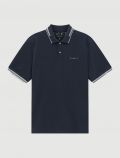 Polo manica corta Bugatti - blu - 0