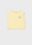 T-shirt manica corta Mayoral - giallo - 0
