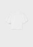 Maglia manica corta Mayoral - ecru - 4