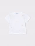T-shirt manica corta Mayoral - bianco - 3