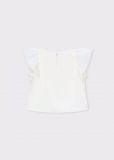 Camicia manica corta Mayoral - ecru - 4