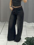 Pantalone jeans San Babila - denim black - 0