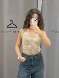 Top San Babila - beige - 0