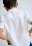 Camicia manica corta Mayoral - bianco - 4
