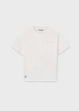 T-shirt manica corta Mayoral - panna - 0