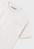 T-shirt manica corta Mayoral - panna - 1