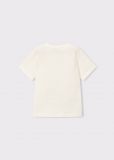 T-shirt manica corta Mayoral - panna - 2
