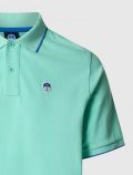 Polo manica corta North Sails - acqua - 2