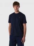 T-shirt manica corta North Sails - blu navy - 0
