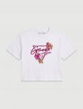 T-shirt manica corta Guess - white - 0