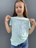 T-shirt manica corta Guess - menta - 1