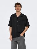 Camicia manica corta casual Only & Sons - nero - 0