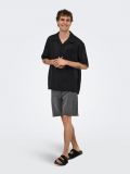 Camicia manica corta casual Only & Sons - nero - 3