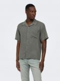 Camicia manica corta casual Only & Sons - verdone - 0