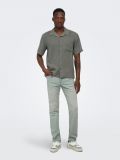 Camicia manica corta casual Only & Sons - verdone - 3