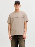 T-shirt manica corta Jack & Jones - beige - 0