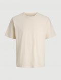 T-shirt manica corta Jack & Jones - antique white - 0