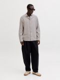 Camicia manica lunga lino Jack & Jones - corda - 2