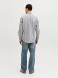 Camicia manica lunga lino Jack & Jones - vetiver - 5