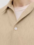 Camicia manica corta Jack & Jones - beige - 1