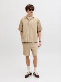 Camicia manica corta Jack & Jones - beige - 2