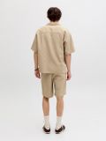 Camicia manica corta Jack & Jones - beige - 3