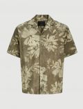 Camicia manica corta casual Jack & Jones - olive - 0