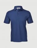 Polo manica corta Gran Sasso - blu - 0