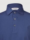 Polo manica corta Gran Sasso - blu - 1