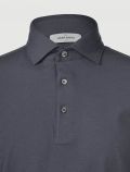 Polo manica corta Gran Sasso - grigio antracite - 1