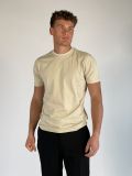 T-shirt manica corta Seinse - beige bianco - 0