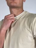 T-shirt manica corta Seinse - beige bianco - 1