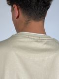 T-shirt manica corta Seinse - beige bianco - 3